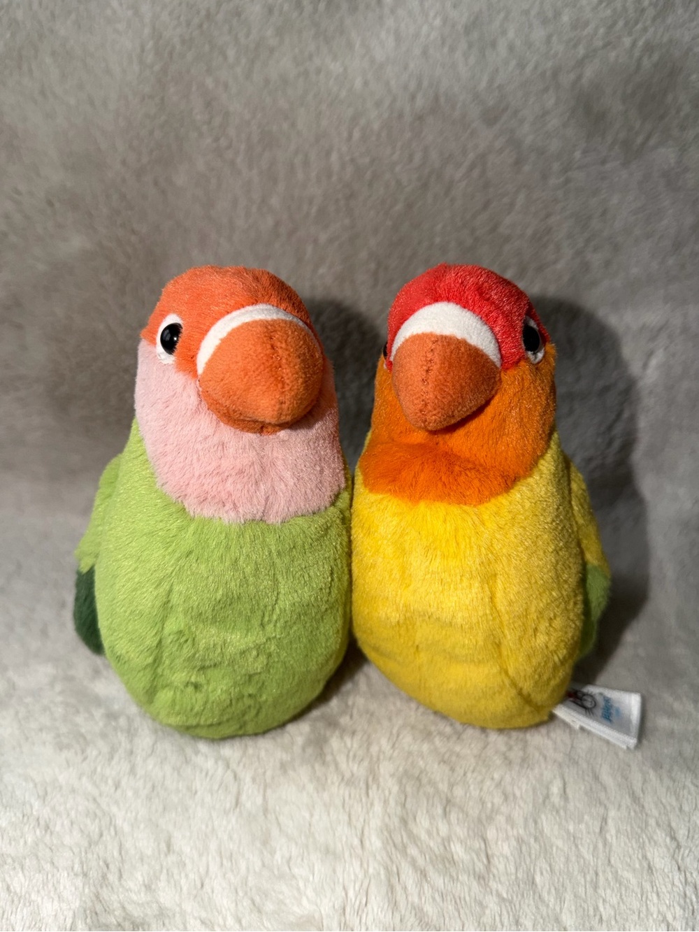 Jellycat A Pair Of Lovely Lovebirds Plush *Rare & Retired* AUTHENTIC